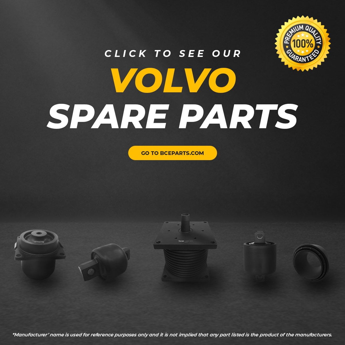 Volvo Spare Parts Banner