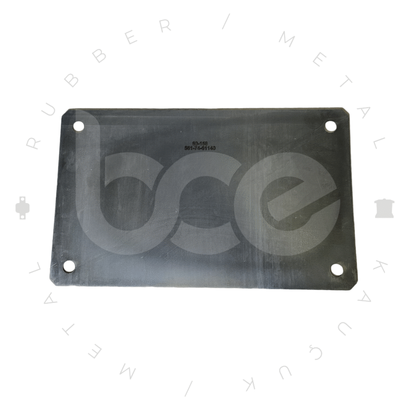 Komatsu 561-74-61531 shim plate close-up view