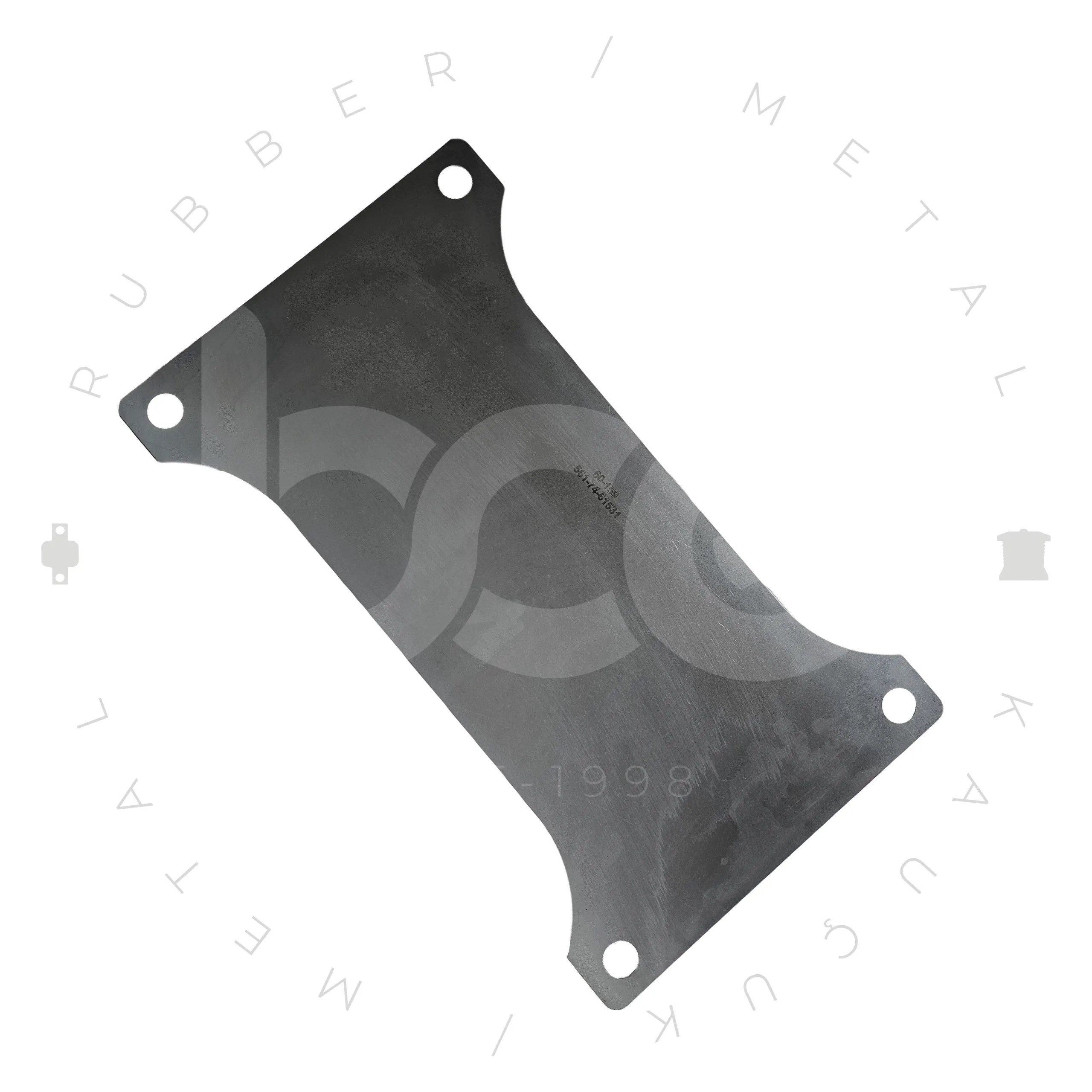 Komatsu 561-74-61540 shim plate part number marking